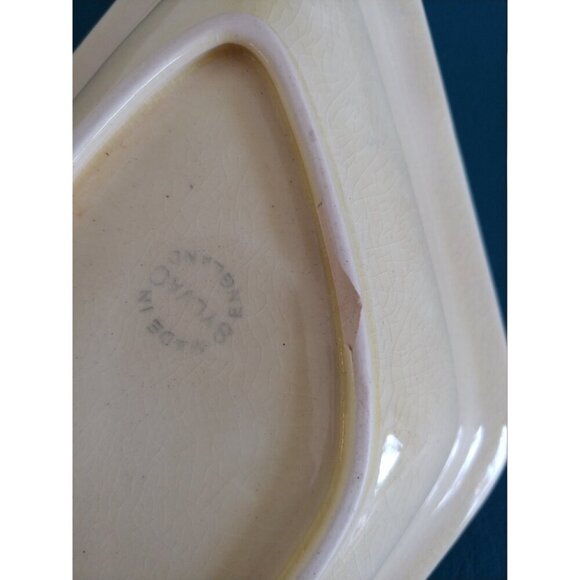 Vintage 1930s SylvaC England pottery dishes pair no. 1861 - Picture 9 of 10